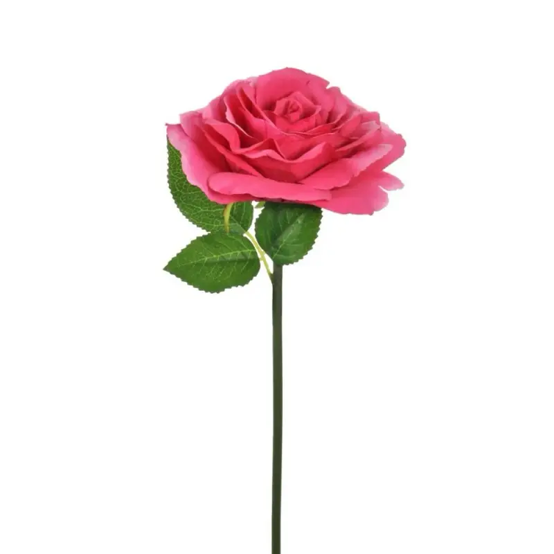 pink Tudor rose Approximate Measurements: Total Height 45cm Flower Head Diameter 12cm This product has 1 flower head. Room Decorative Decor Ornaments Plants