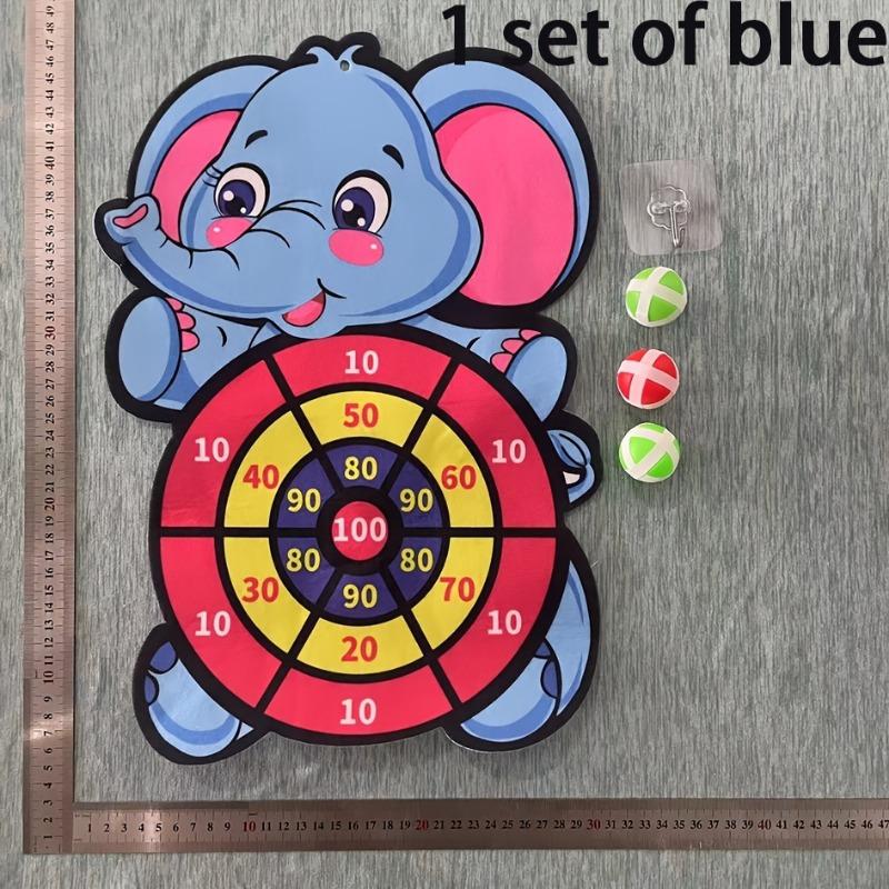 1set Colorful Elephant Sticky Ball Toss Safe, Interactive Family Game Enhancing Coordination & Bonding, Perfect Indoor/Outdoor Fun Game Christmas, Halloween Gift 5