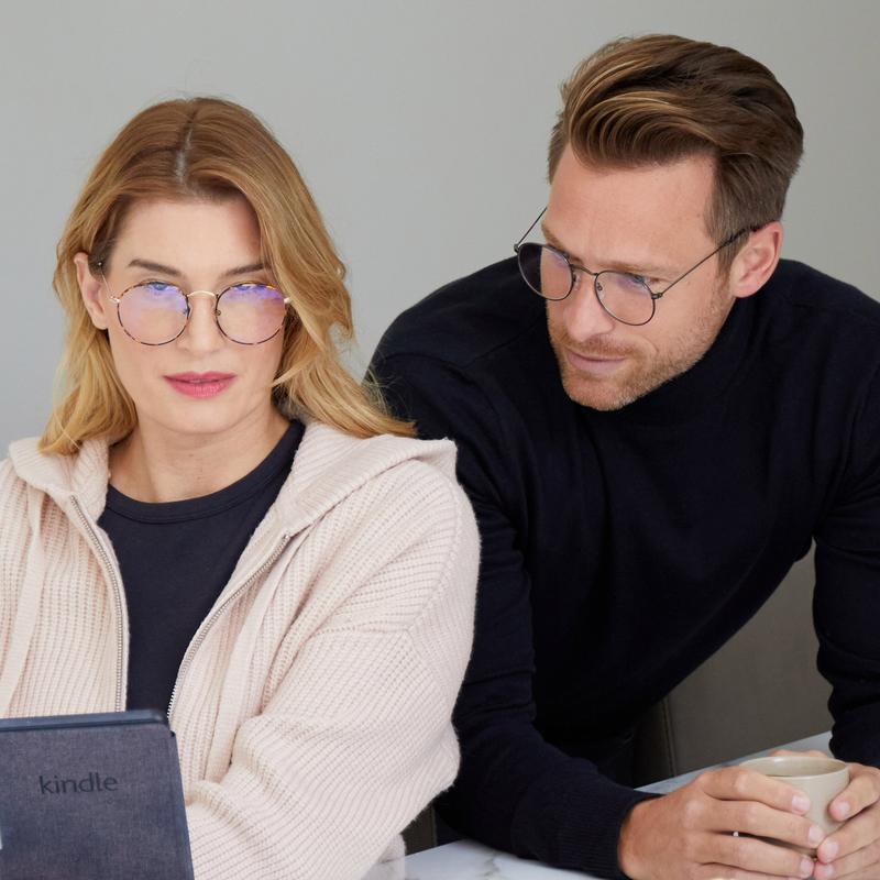 Opulize SOL Blue Light Unisex Glasses 2