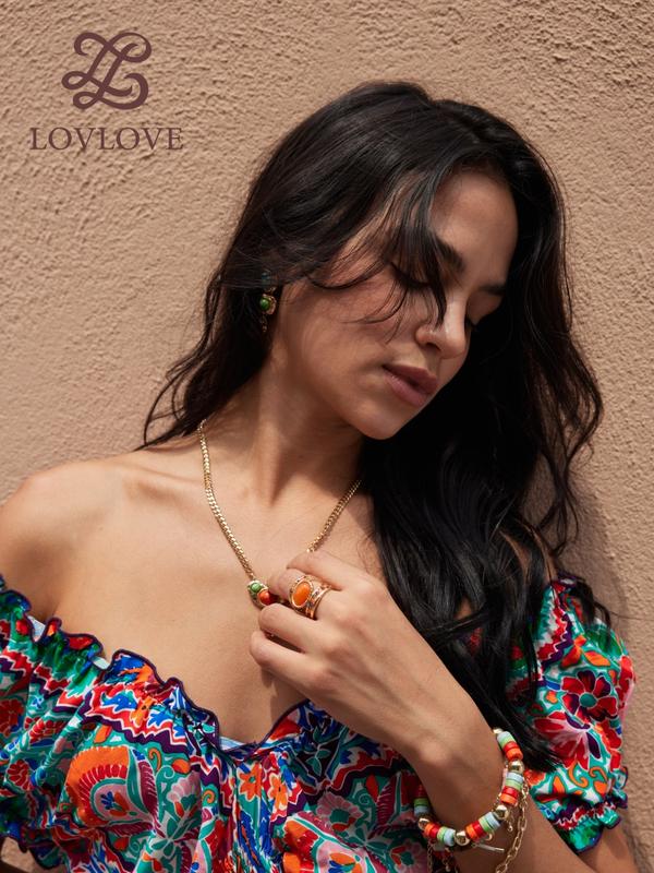 LovLove 1300 brand woman Floral print spaghetti ruffle hem off shoulder backless cami  asymmetric womens fashion bohemian dress 2