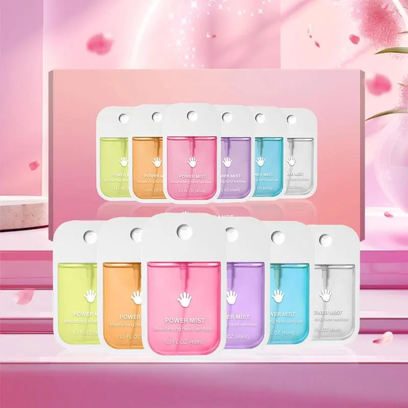 Women's Hydrating Hand Sanitizer Mist: Alcohol-Free, Moisturizing Formula - Perfect for On-the-Go Cleanliness, Available in Single or 6-Pack 8