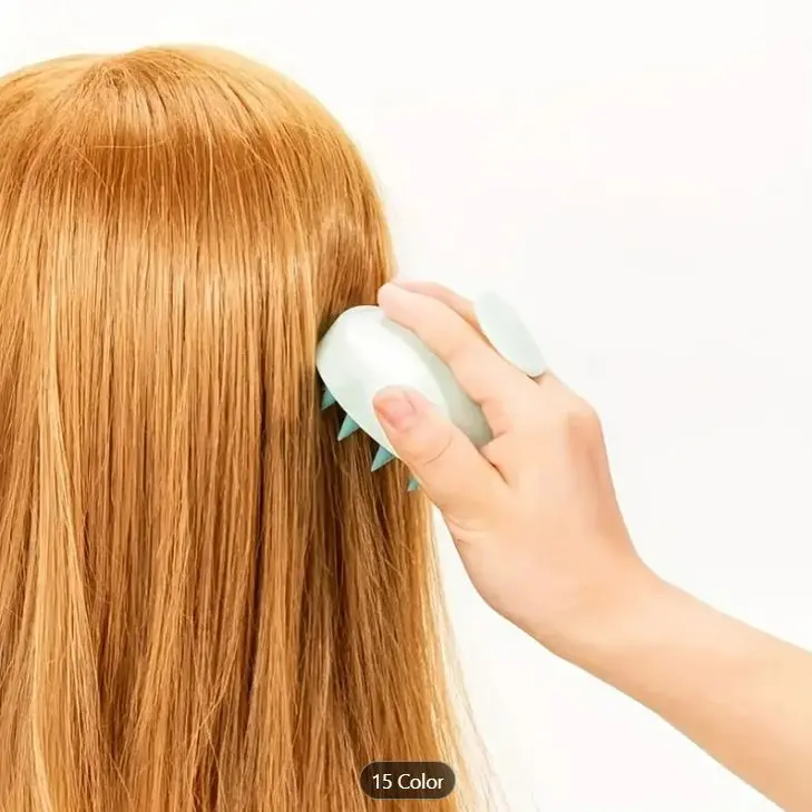Soft Silicone Scalp Massager Brush for ladies 2