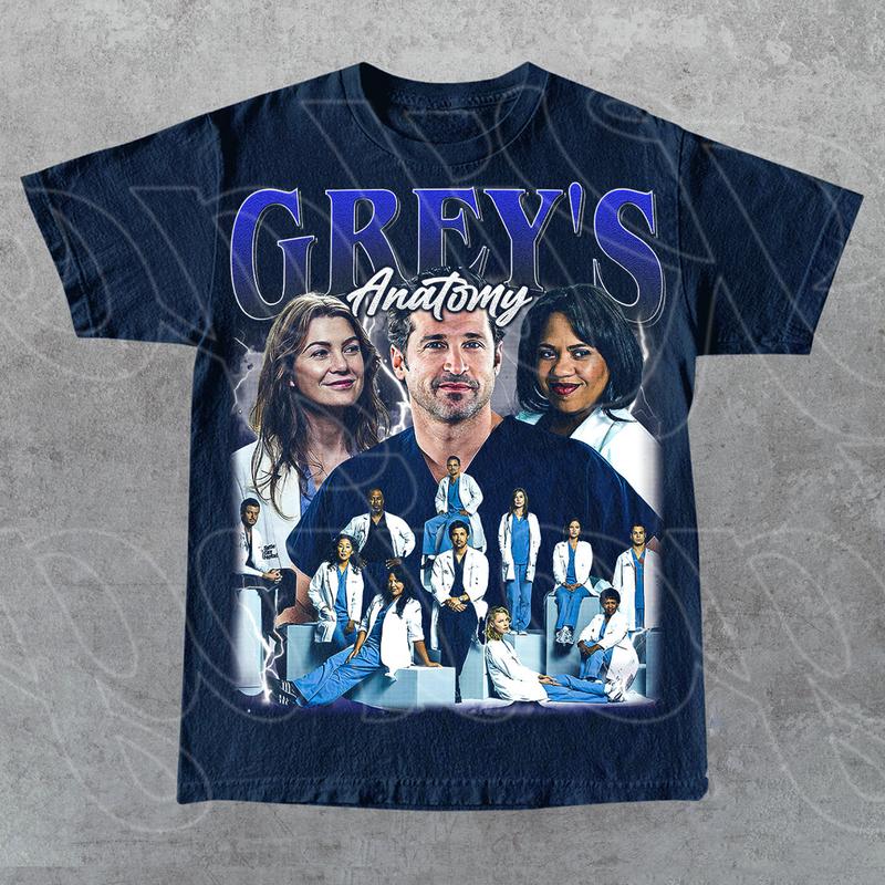 Limited Greys Anatomy Vintage T-Shirt, Gift For Woman and Man Unisex T-Shirt 1594221022 1