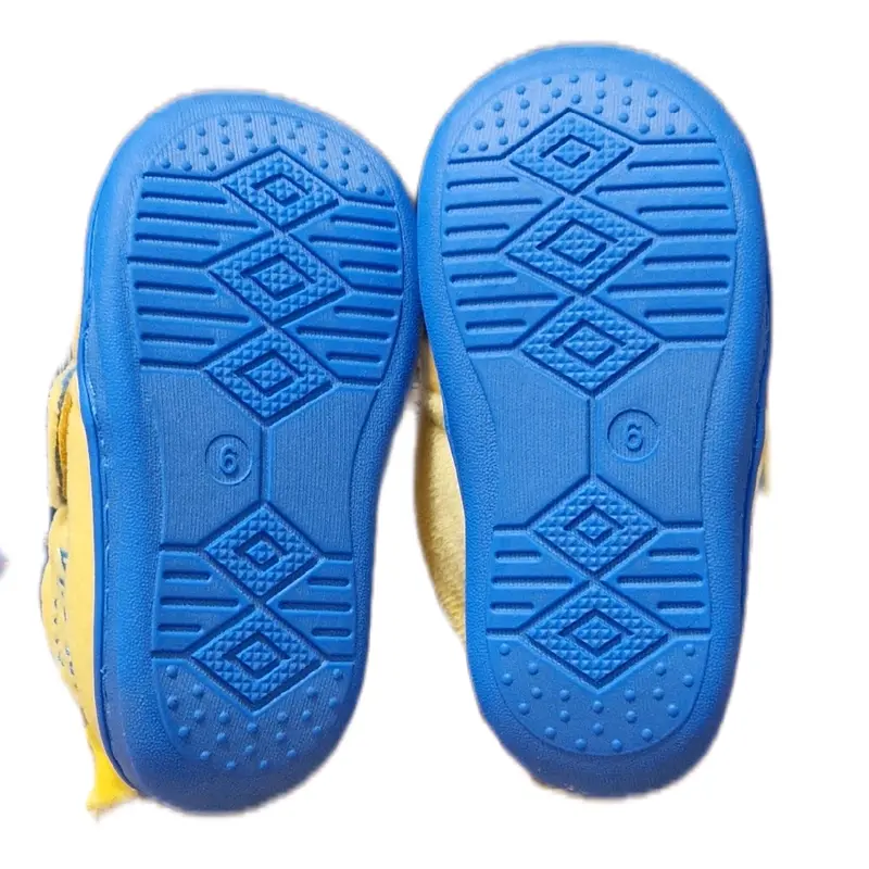 Unisex Baby Shark Yellow Slippers for Kids - Soft and Comfortable 2