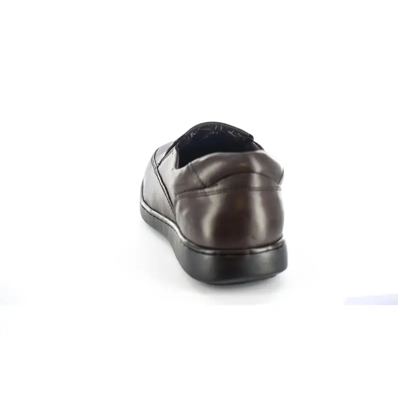 Mens Brown Genuine Leather Casual/Formal Slip On Shoes 2