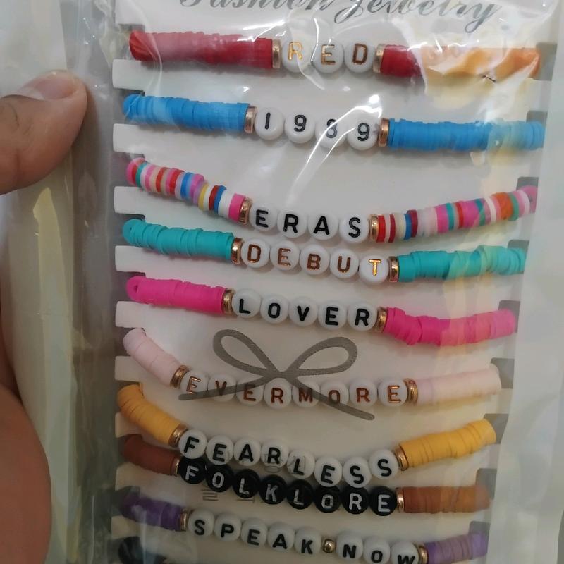 Taylor Swift Bracelets Pack - Set of 12 Bracelets 0