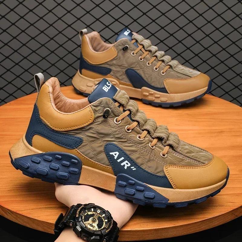 Men's Platform Sneakers 2025 Casual Running Shoes - Choose Your Size Closed Trainer Training Runner 0