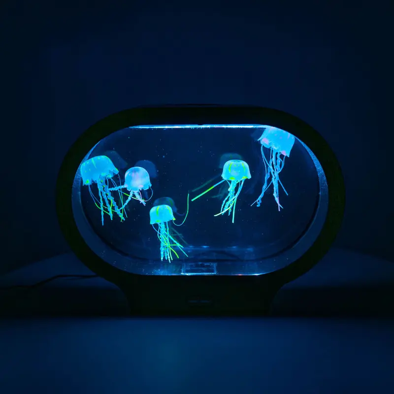 5pc Jellyfish Colour Changing Table Lamp 1