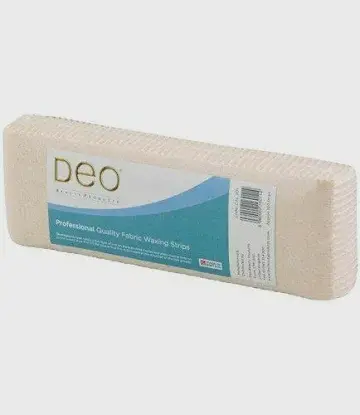 DEO FABRIC WAX STRIPS (100) Body Care Hair Removal Comfort Cosmetic