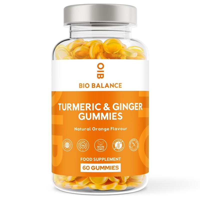 Bio Balance Vegan Turmeric & Ginger Gummies Supplement 0