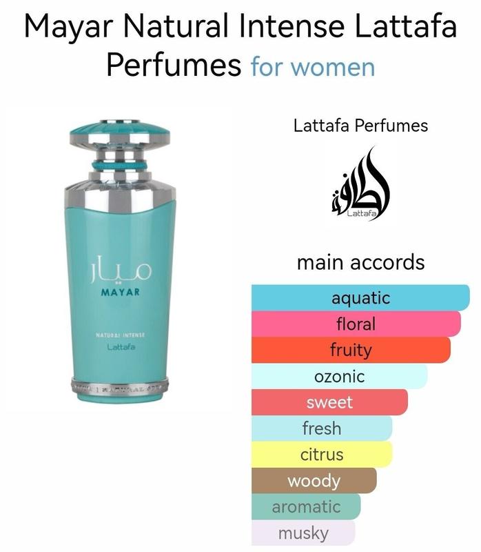 Mayar Natural Intense Lattafa 100ml Edp for Women - Exclusive Fragrance 3