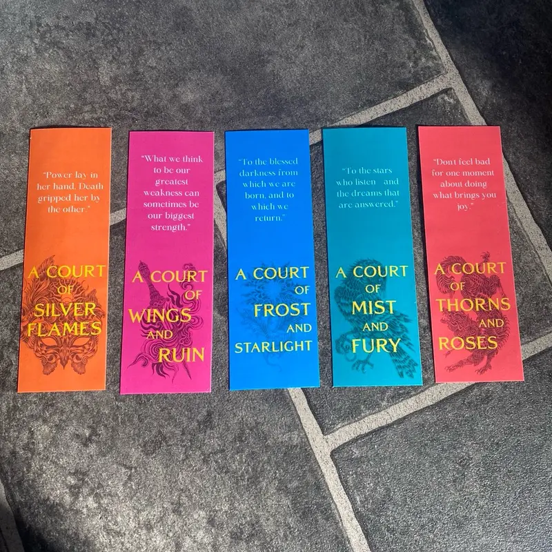 Handmade Acotar book marks 0
