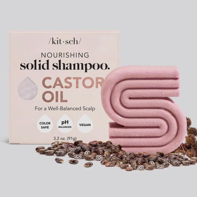 Kit-Sch Castor Oil Shampoo Bar 3.2oz 0