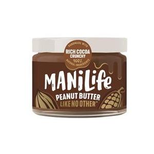 Manilife Rich Cocoa Crunchy Peanut Butter 275g
