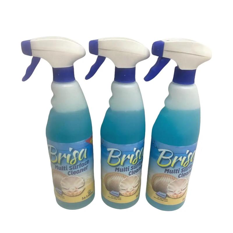 Brisa Multi Surface Sprays - Pack of 3 Bottles for Household Cleaning 0
