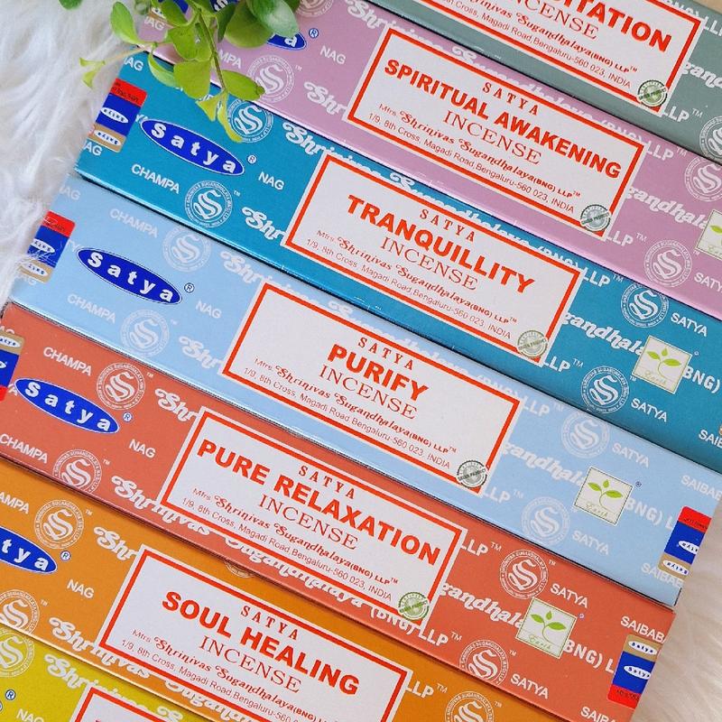 5 Boxes Satya incense sticks -  Scented Perfume Aroma Freshener 0