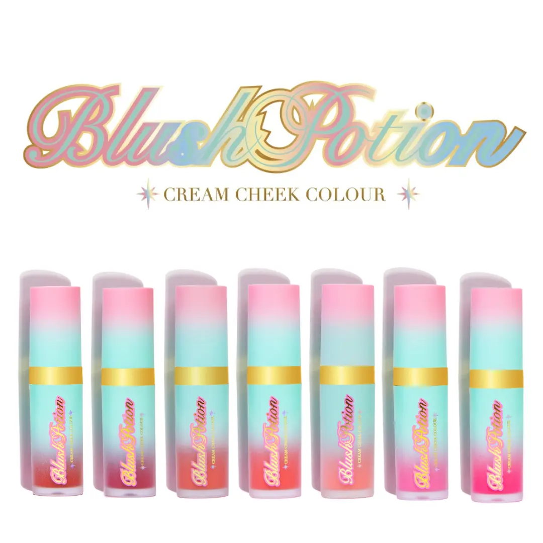 Blush Potion | Radiant Cream Cheek Colour Makeup Blend Brush Cosmetic liquid eyeshadow