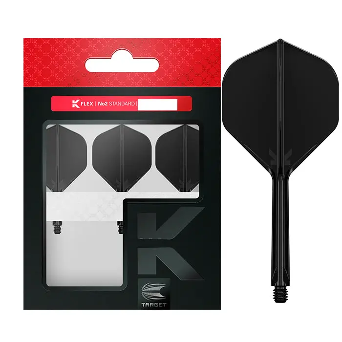 Target Darts K-Flex Flight System No2 - Black 0