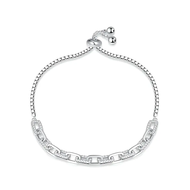Slider Link Chain Bracelet 0
