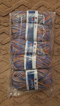 Product Review of Eylul knitting crochet yarn 5x100g balls from T**y H**8 0