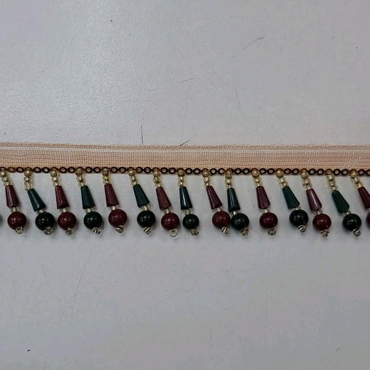 Pearl Beaded Lace 1 Meter - Perfect for Dresses and Home Decor 4