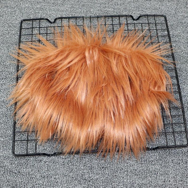 A dog transforms into a funny costume for a large dog in a wig for Halloween pets 3