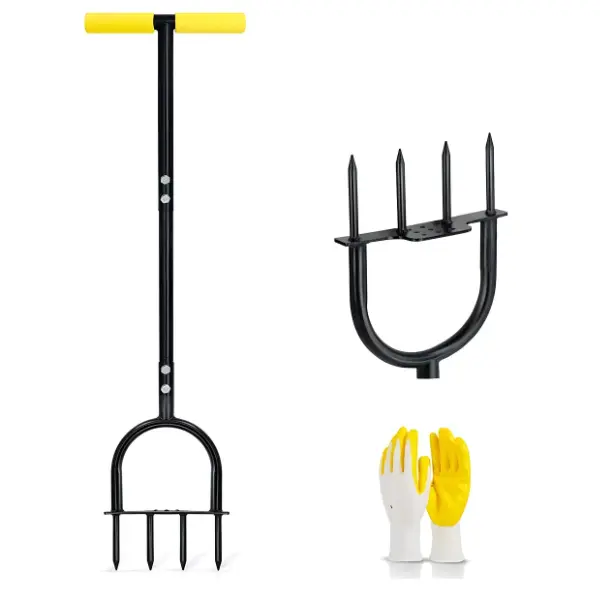 Colwelt Lawn Spike Aerator for Compacted Soils and Gardening