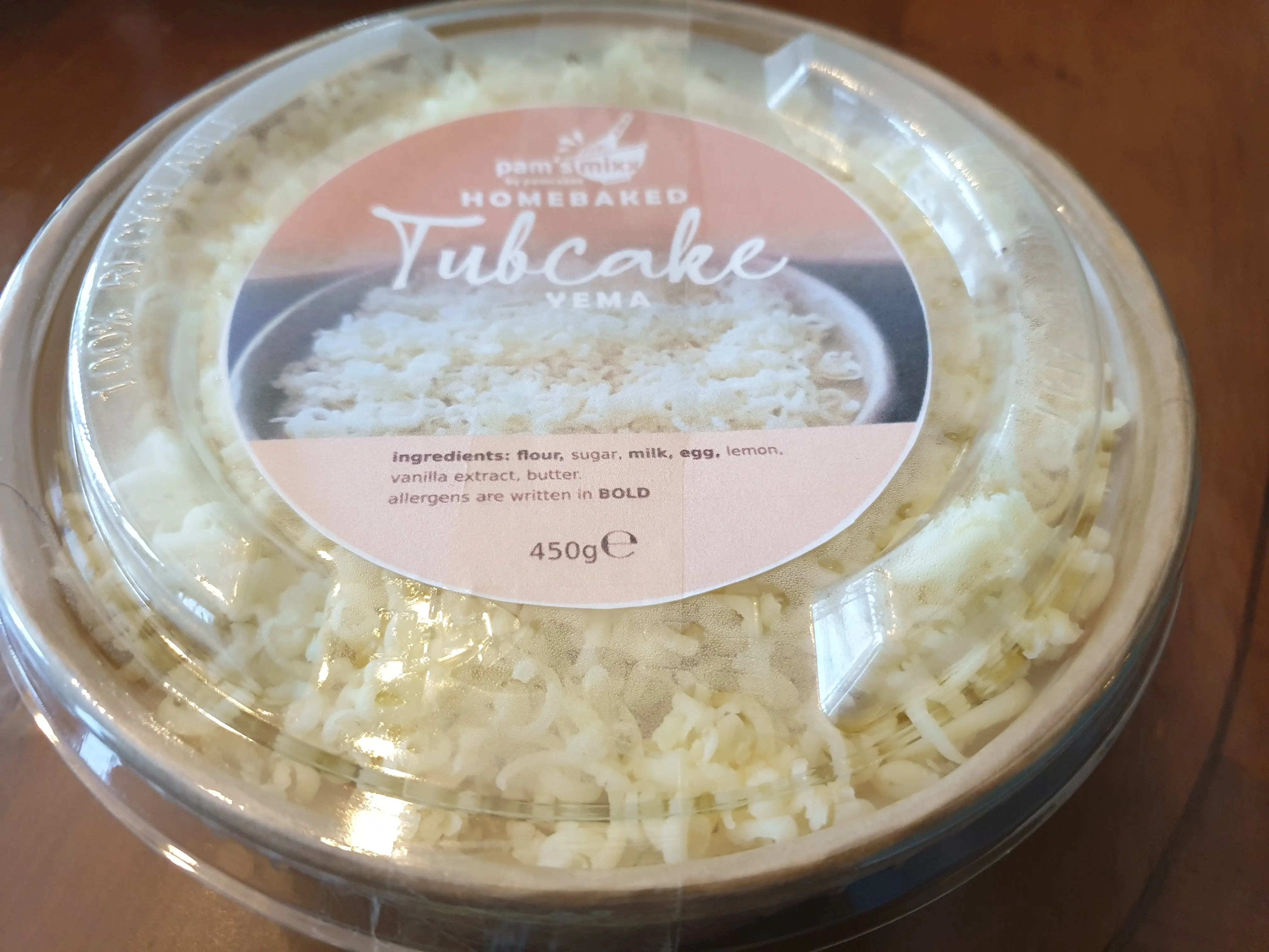 YEMA TUB cake Dessert Foods, 5 Inch Ready-to-Eat cake