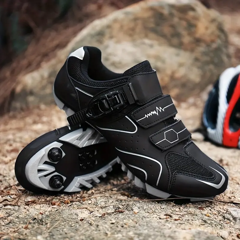 Breathable Men's Cycling Shoes, Compatible With SPD Pedals, Suitable For Mountain Biking And Racing Sports. 7