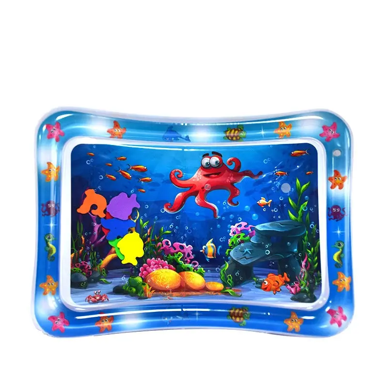 Creative Baby Water Play Mat,Montessori Early educational toys Inflatable kids for Infants Toddlers Baby Toys for 3~24 Months 6