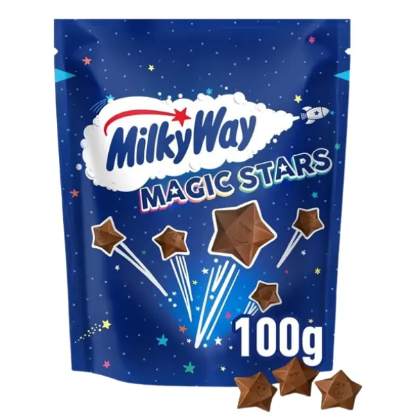 Milkyway Magic Stars Chocolate - Pack of 6, 100g, Movie Night Snack & Gift - Bonbon, Dessert lv  chocolate chocolate  gift lv  chocolate toro  fries chocolate  boxes 0