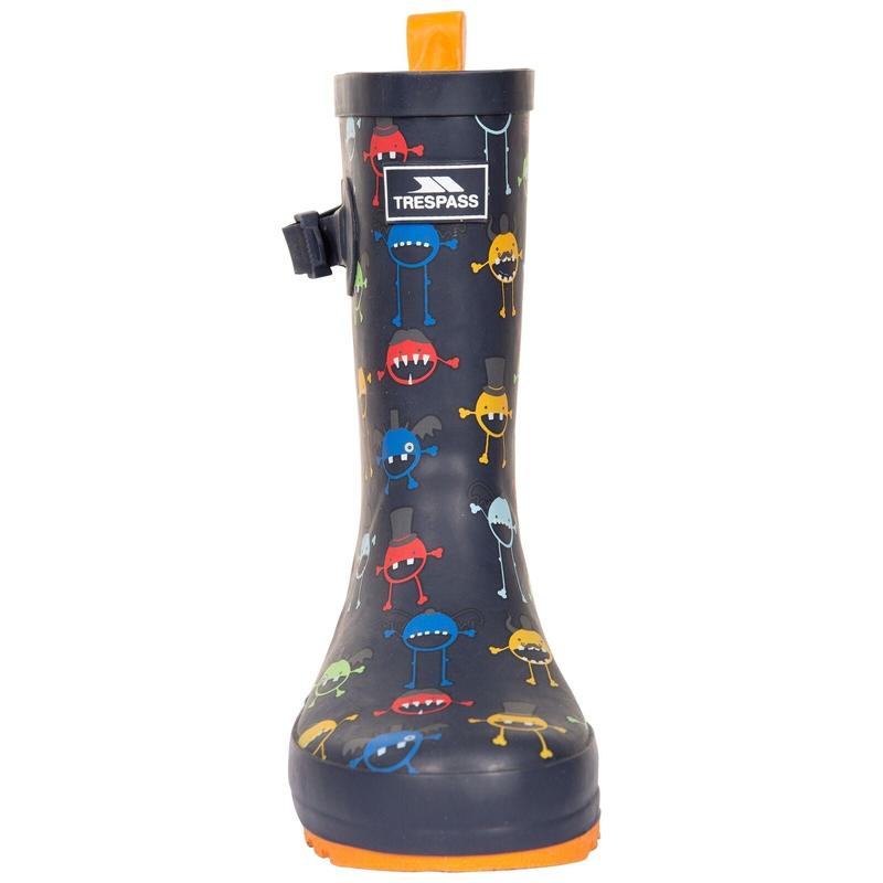 Unisex Kids Printed Waterproof Puddle Wellies 3