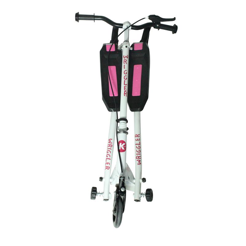 Kidzmotion Wriggler Three Wheel Swing Scooter Drifter for Ages 5-9 (Pink) 2