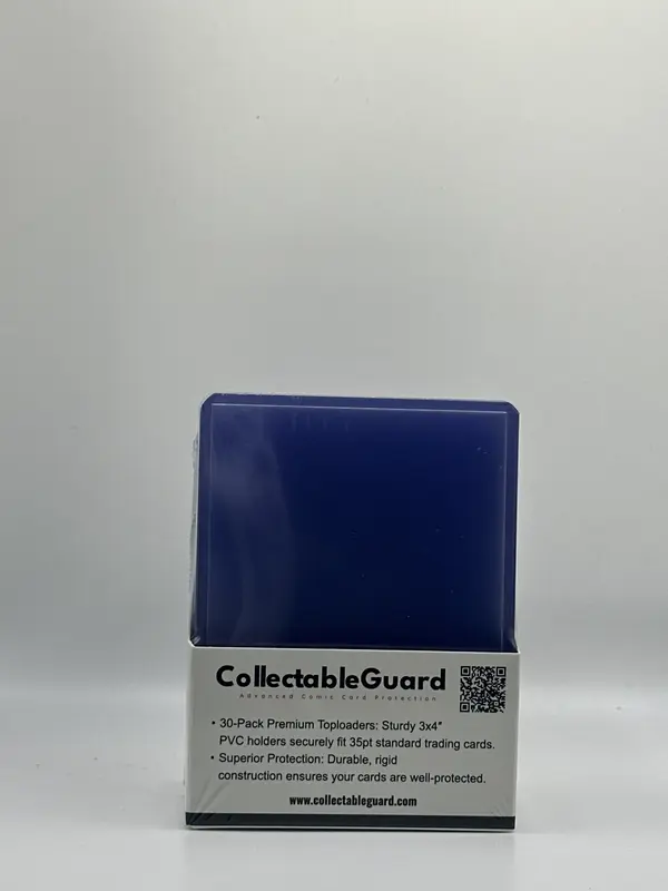 30 Pack Card Toploaders Regular 35pt 3"x4" 4