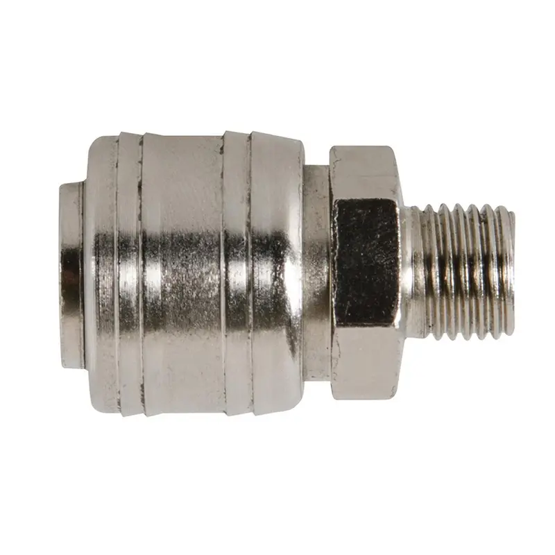 Euro Air Line Fitting Quick Release For Compressor Hose 1/4" BSP Male Thread 8