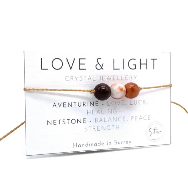 Stosa - Crystal Bracelet - Real Crystal Jewellery - String Crystal Bracelet - Energy Bracelet - Anxiety Bracelet - Healing Bracelet - Crystal Anklet Daily Birthday 7