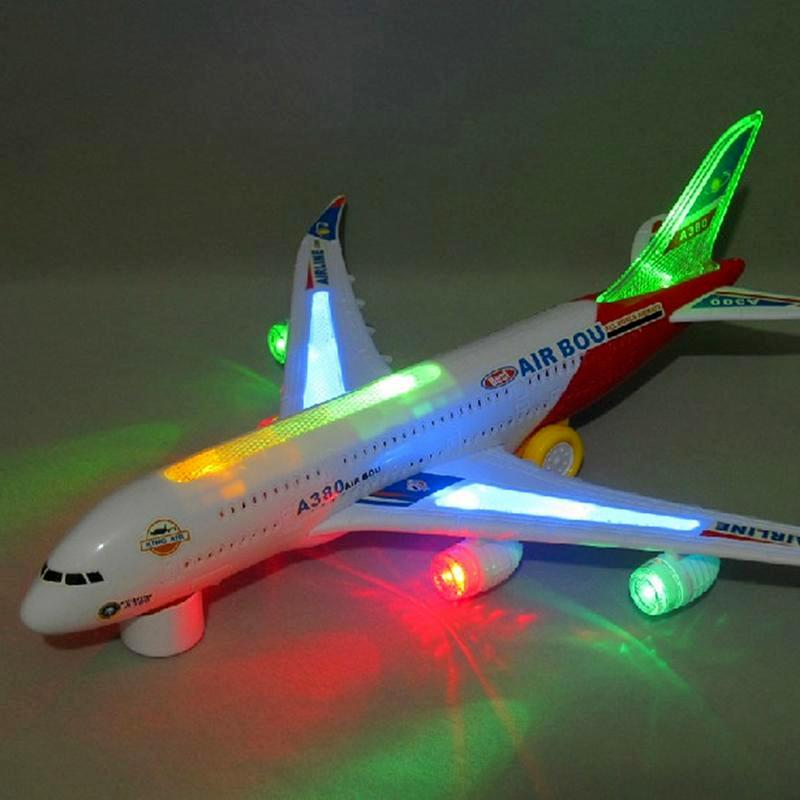 AIRBUS A380 AIRLINES AIRPLANE AEROPLANE KIDS ELECTRIC TOYS GIFT - LIGHTS SOUND 3