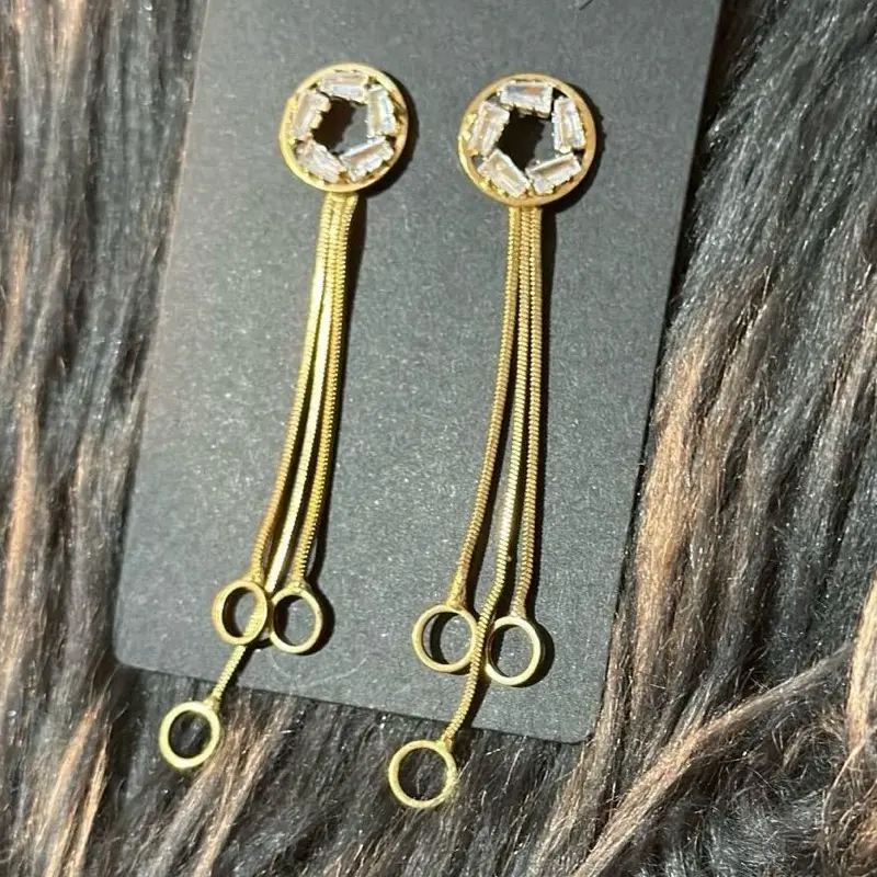 Women’s Gold Design Earrings. Elegant & Modern Design | Daily wear | Party-wear | Gold design | desi jewellery earings lovers