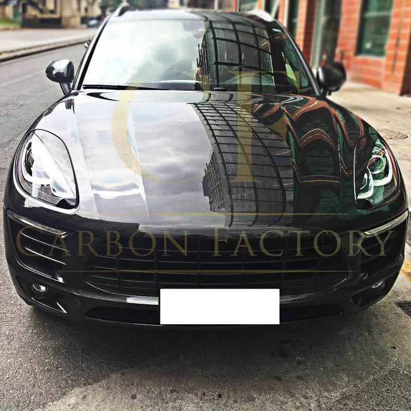 Porsche Macan Carbon Fibre Headlight Trims 14-17 2
