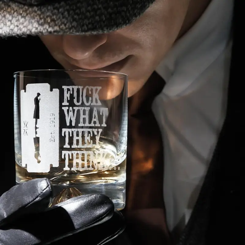 Peaky Blinders Themed Tumblers - Perfect for Fans of the Gangster Film 0