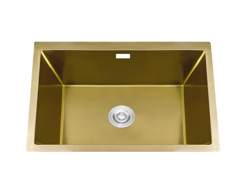 Gold Stainless Steel Kitchen Sink – A Perfect Blend of Elegance and Durability for Modern Kitchens 0