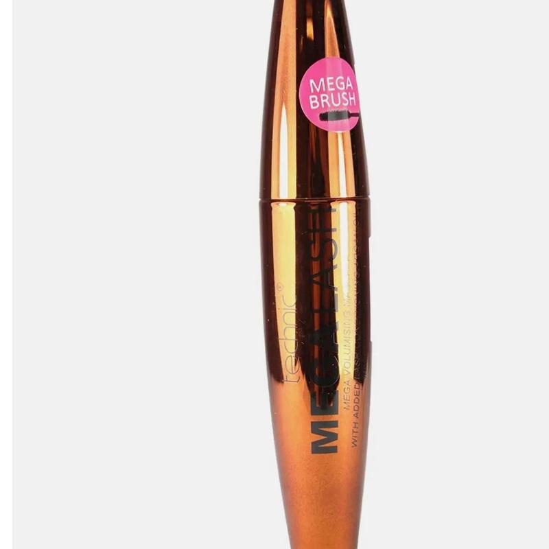 Technic Mega Lash Volumising Mascara With added lash conditioning And Argan Oil Makeup Cosmetic 1