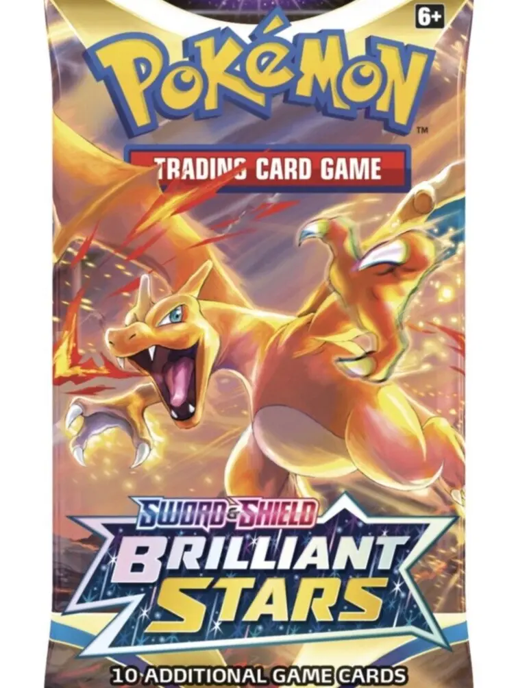 Pokemon Brilliant Stars Booster Pack (sent sealed) - Trading Cards