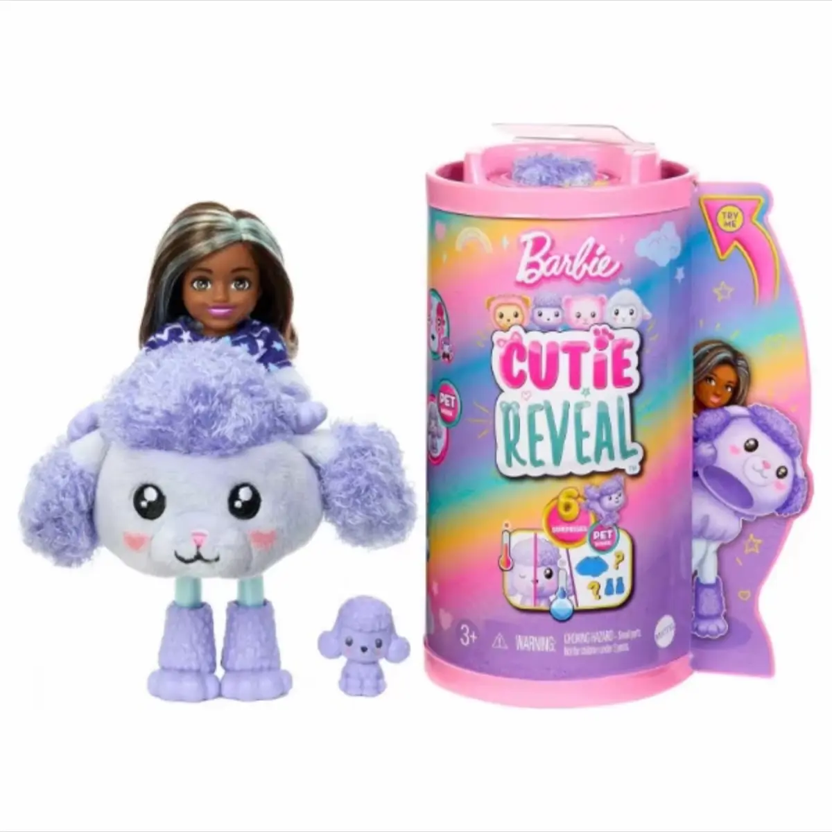 Barbie Cutie Reveal Doll with 6 Accessories - Dolls & Playsets