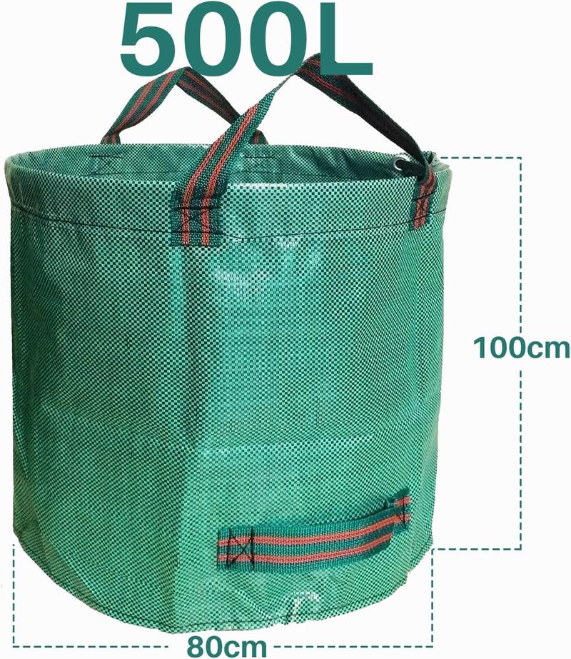 Product Introduction of (500L) Garden Waste Bags 500L x 2 Heavy Duty Garden Bags 2
