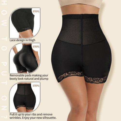 Product Introduction of Women Tummy Control Shorts Slim Shaper Padded Fake Ass Butt Lifter Hip Enhancer 13
