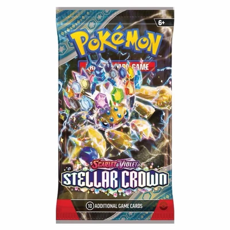 Stellar Crown Booster Pack(s) - Pokemon Scarlet & Violet - Sealed/Opened Live pack 2
