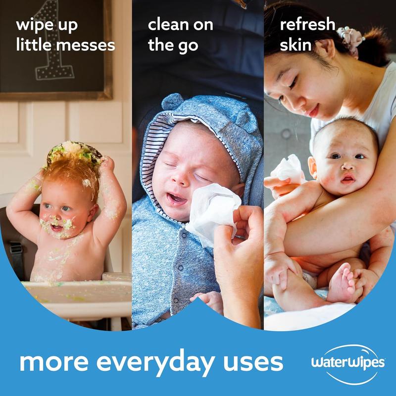 Product Introduction of Plastic-Free Original Baby Wipes, 99.9% Water Based Wipes, Unscented, 720 Count, Pack of 12 - Ideal for Sensitive Skin 5