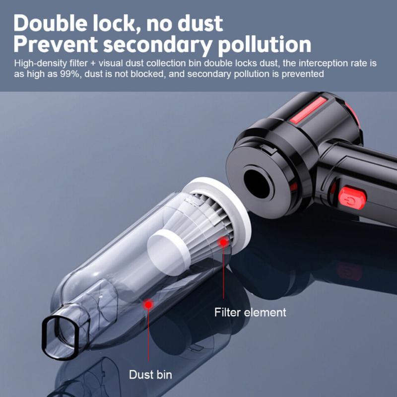 Product Introduction of Powerful Car Vacuum Cleaner Wet/Dry Cordless Strong Suction Handheld Cleaning UK 84