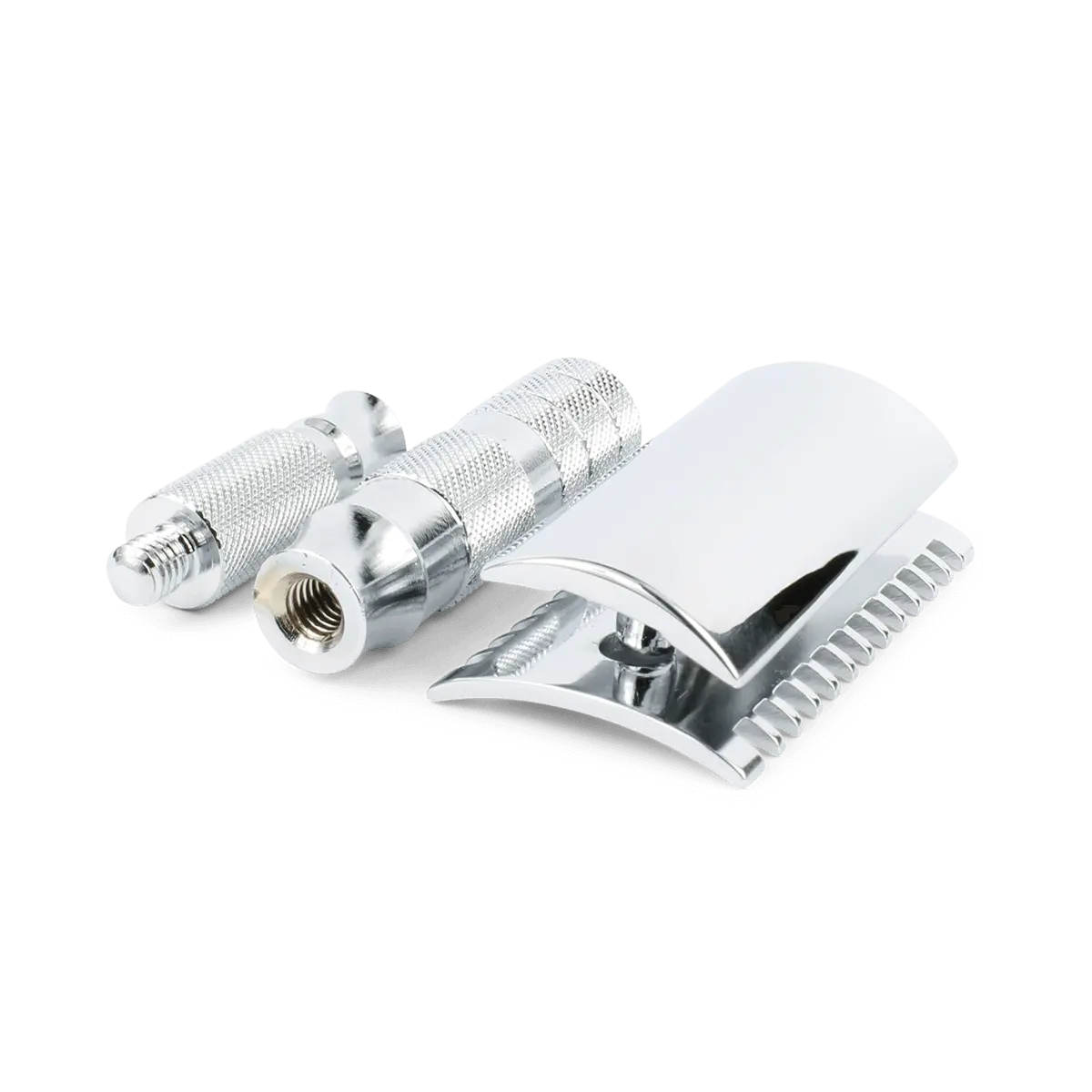 Merkur 985CL Open Chrome Travel Double Edge Safety Razor (90 985 000)